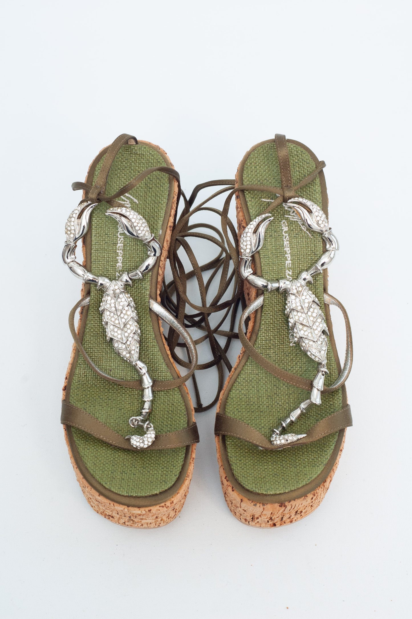 GIUSEPPE ZANOTTI SCORPIO WEDGES