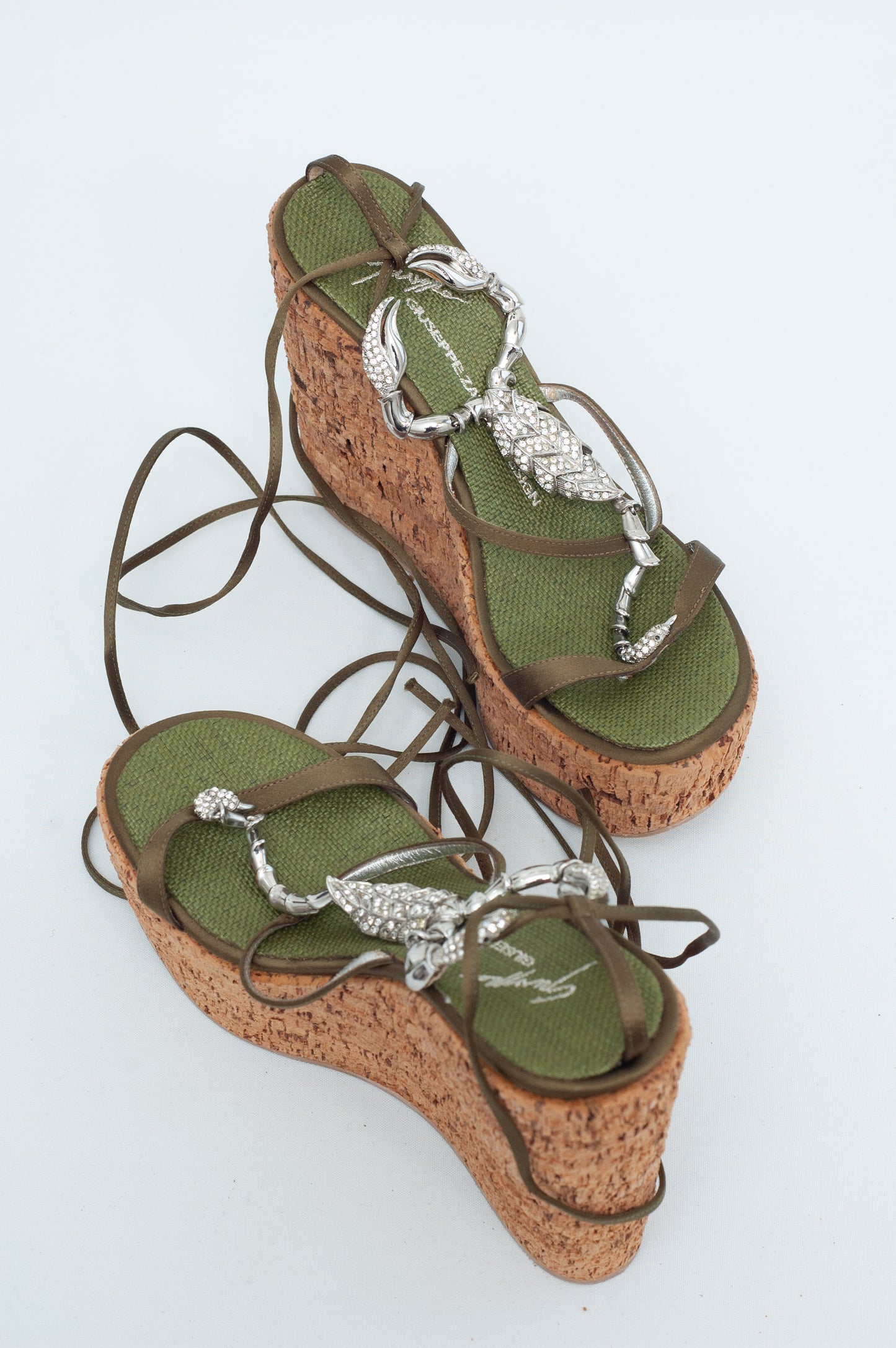 GIUSEPPE ZANOTTI SCORPIO WEDGES