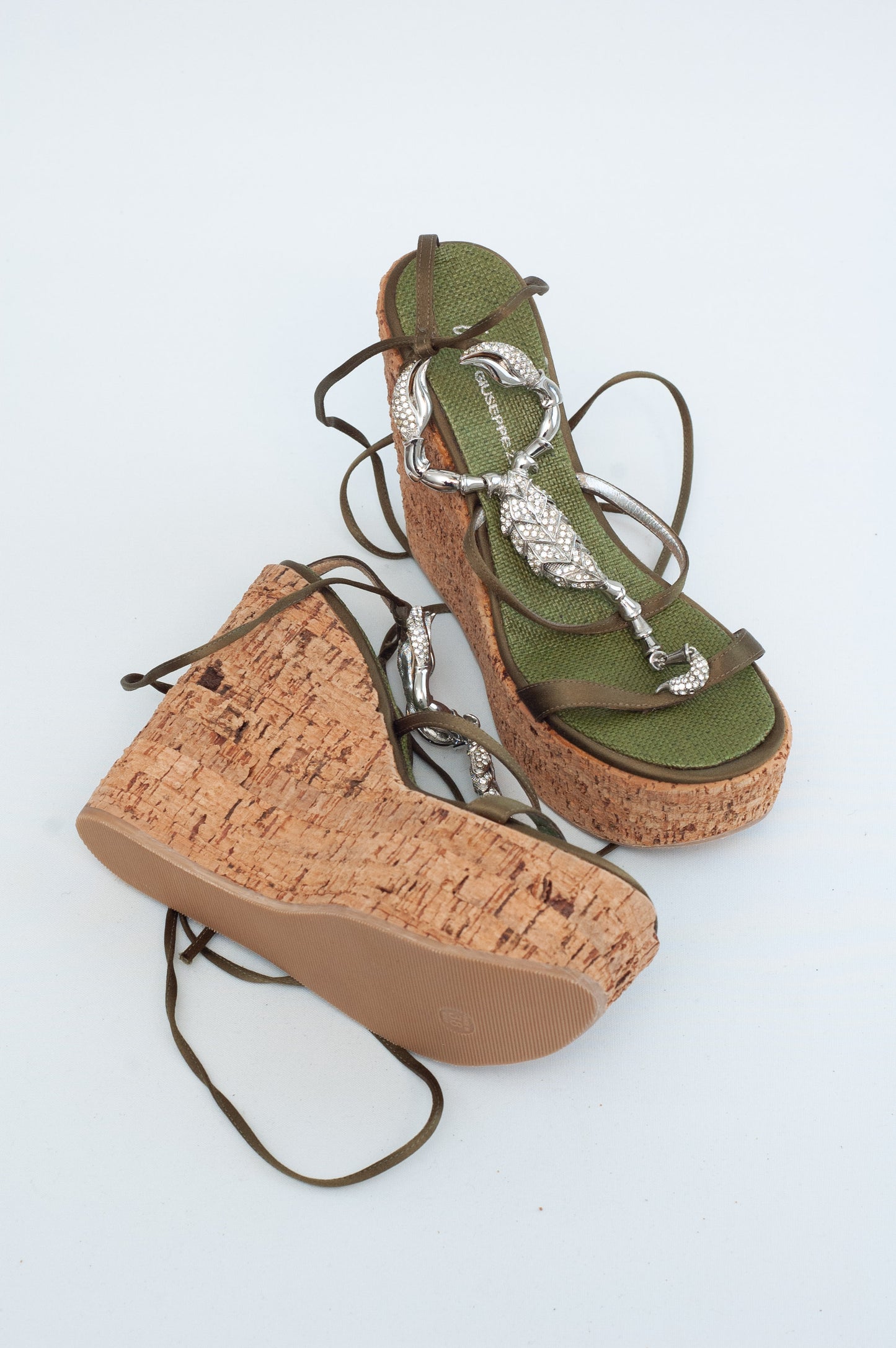 GIUSEPPE ZANOTTI SCORPIO WEDGES