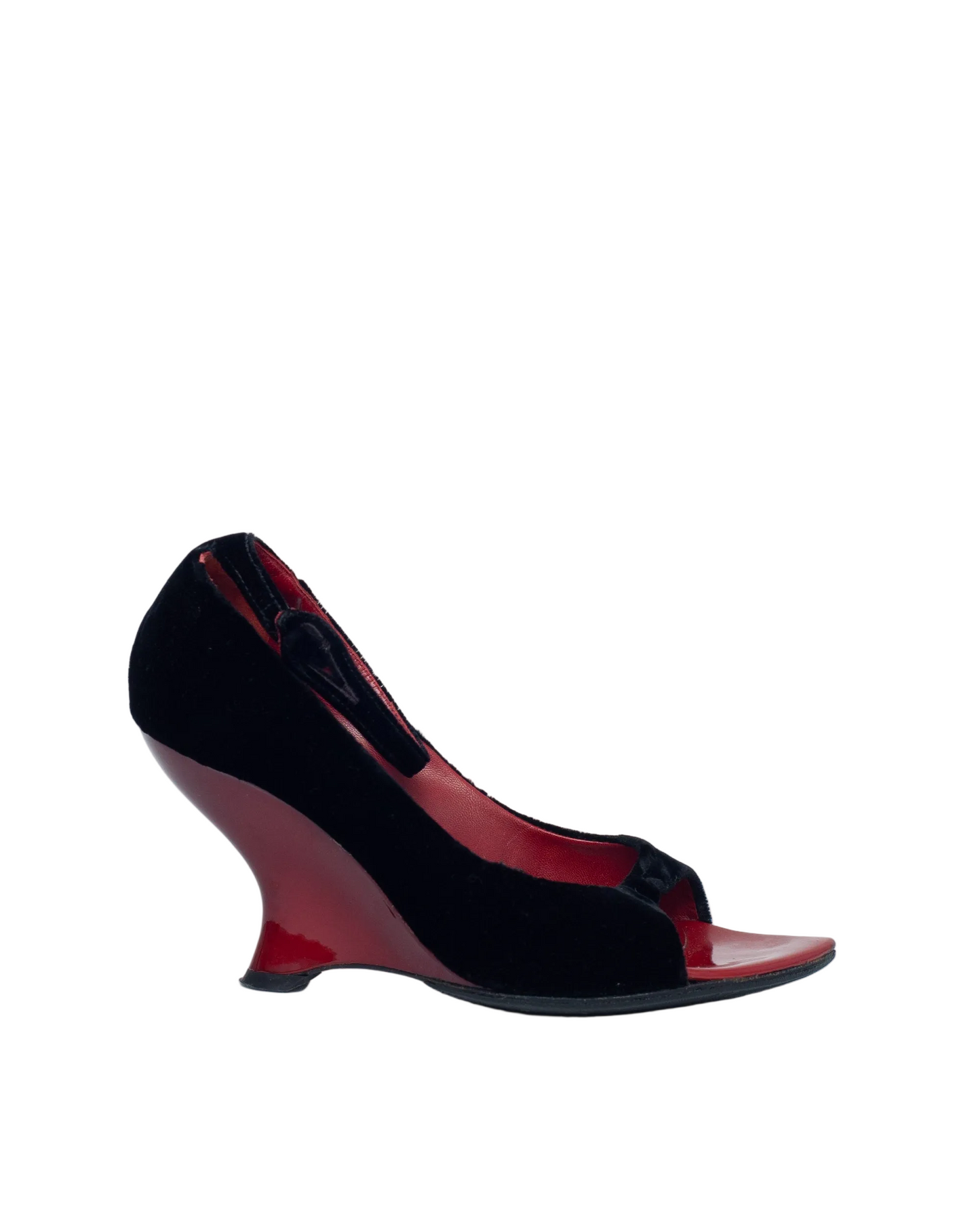 YVES SAINT LAURENT FW 2004 WEDGES