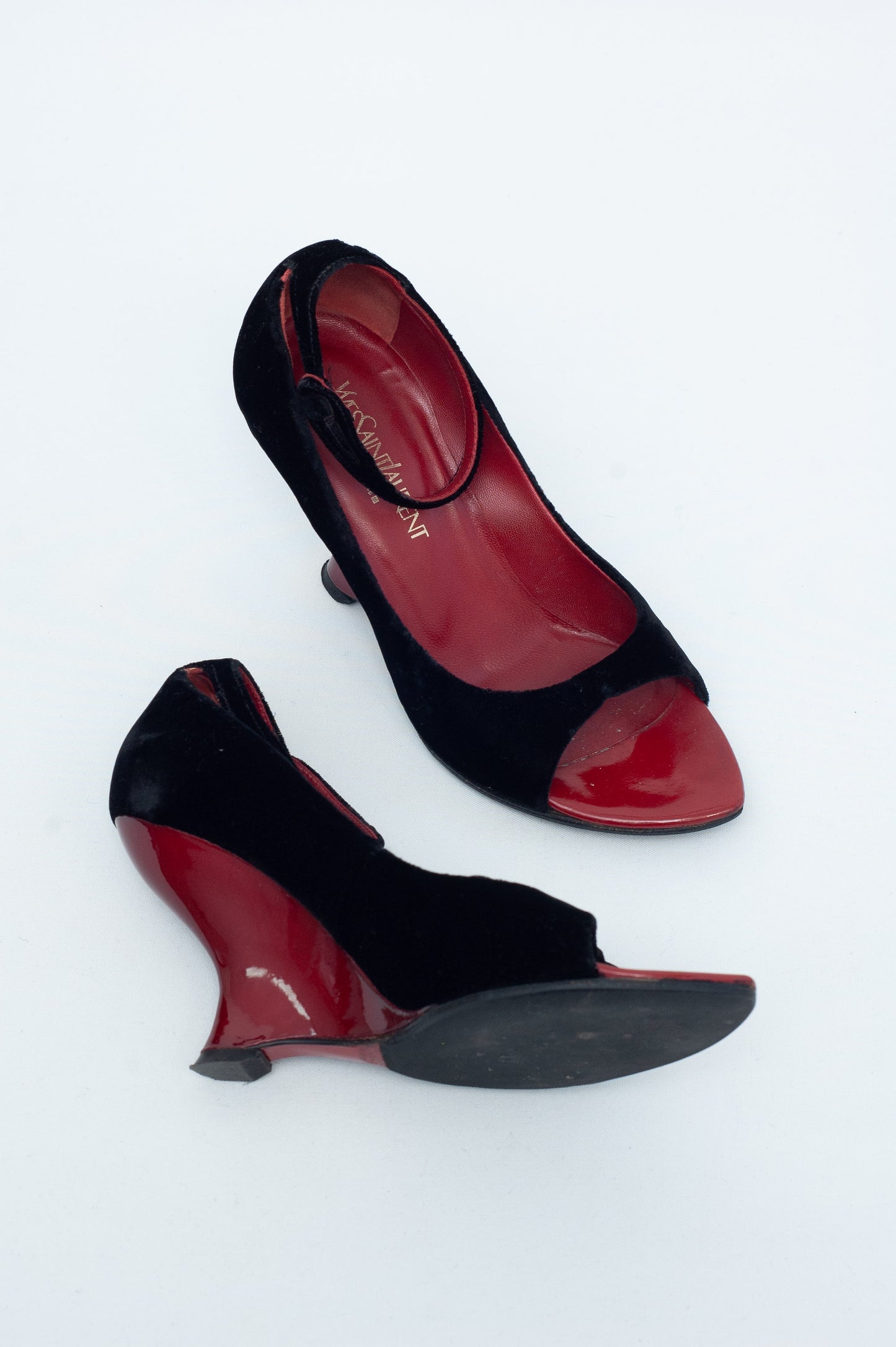 YVES SAINT LAURENT FW 2004 WEDGES