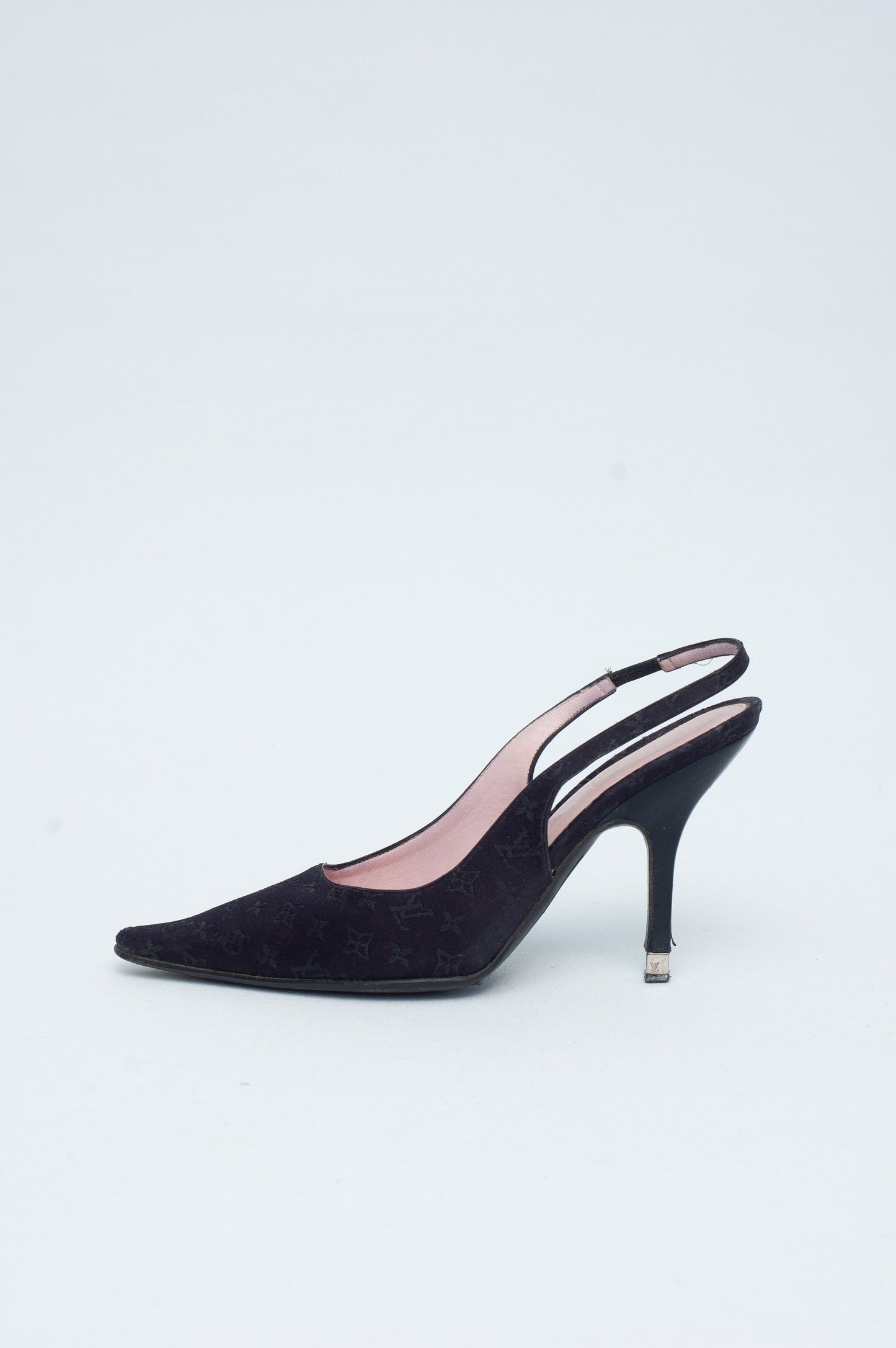 LOUIS VUITTON MONOGRAM SLINGBACKS