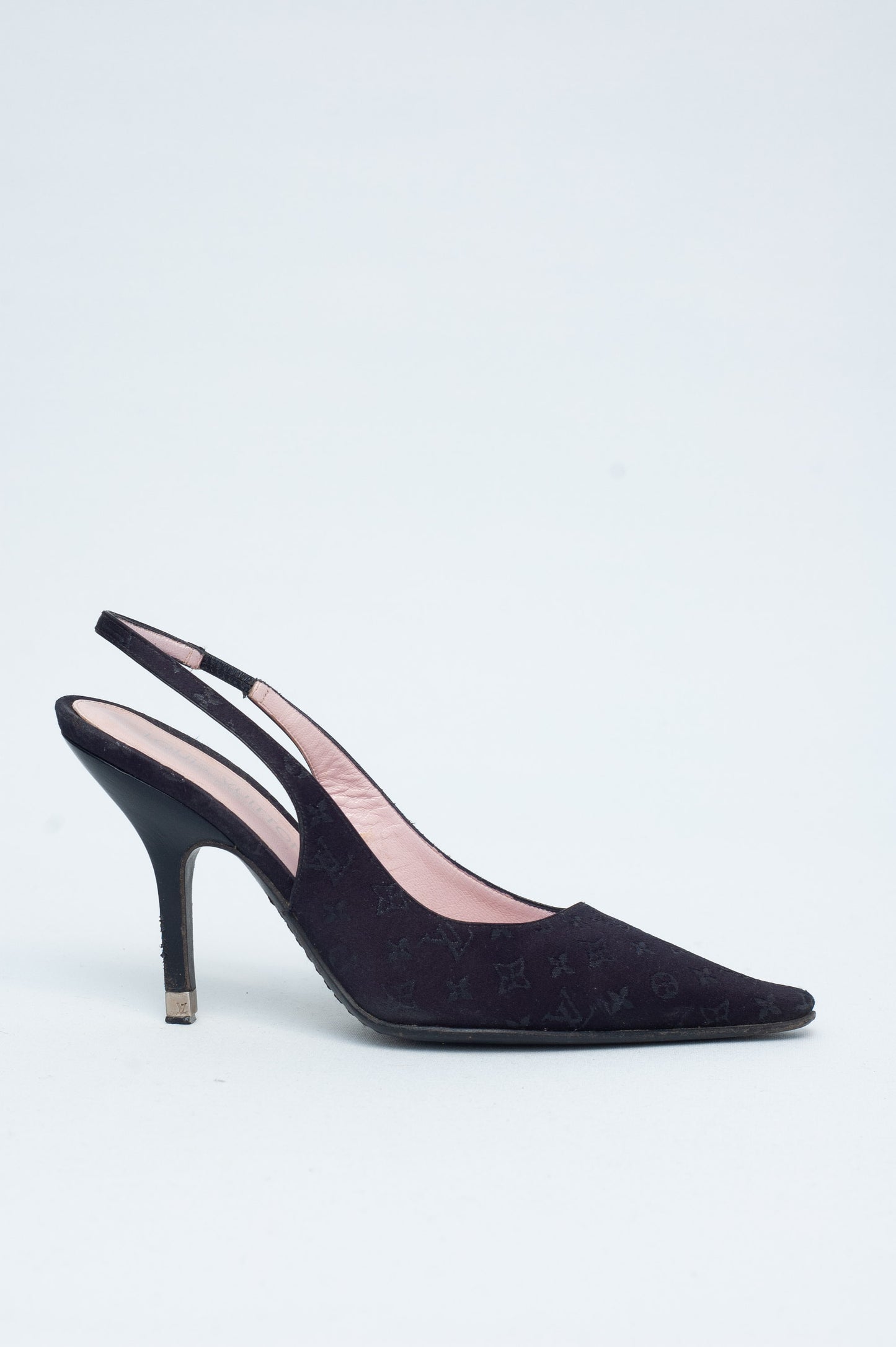 LOUIS VUITTON MONOGRAM SLINGBACKS