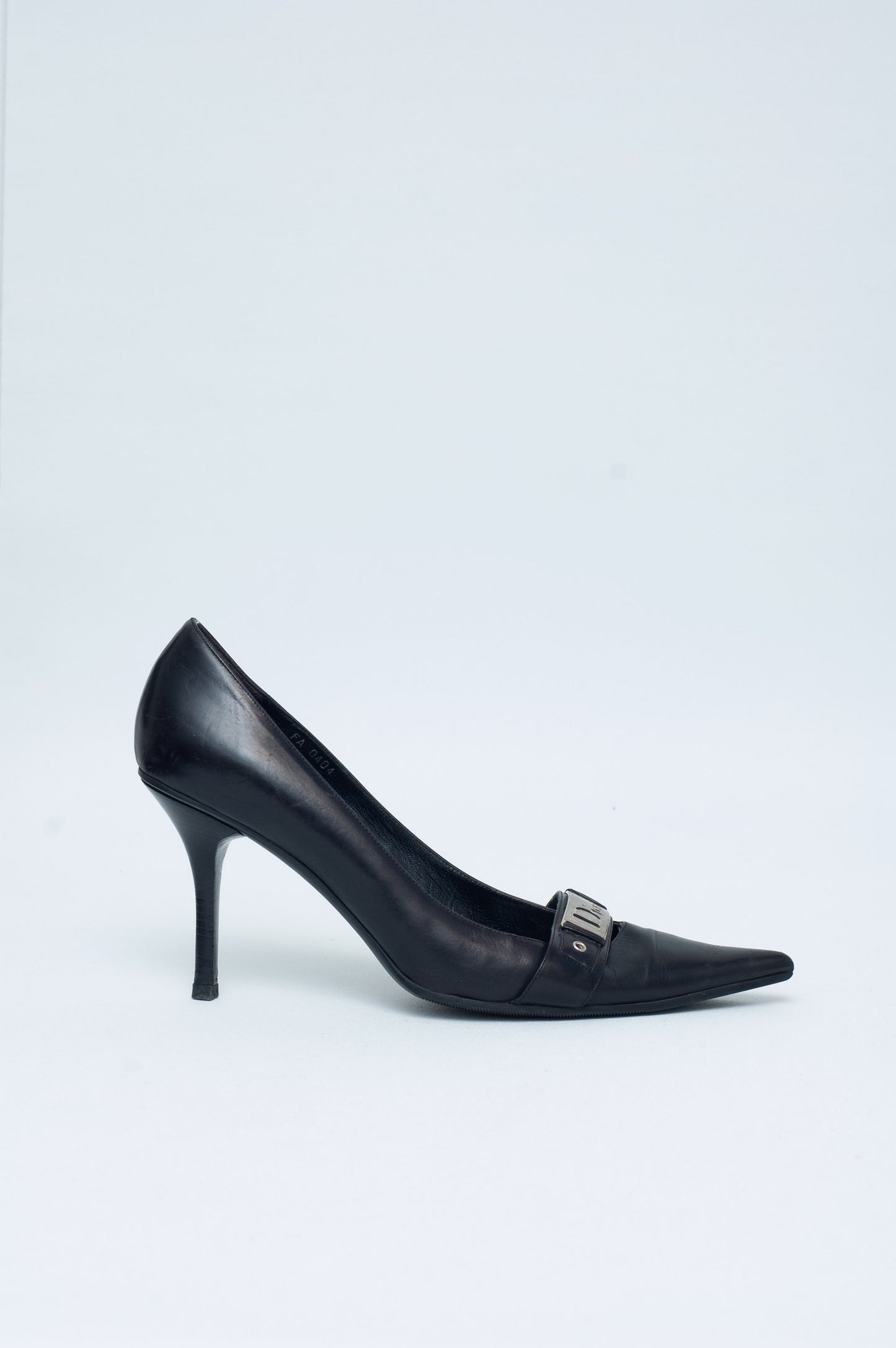 DIOR JOHN GALLIANO BLACK HEELS