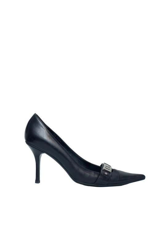 DIOR JOHN GALLIANO BLACK HEELS