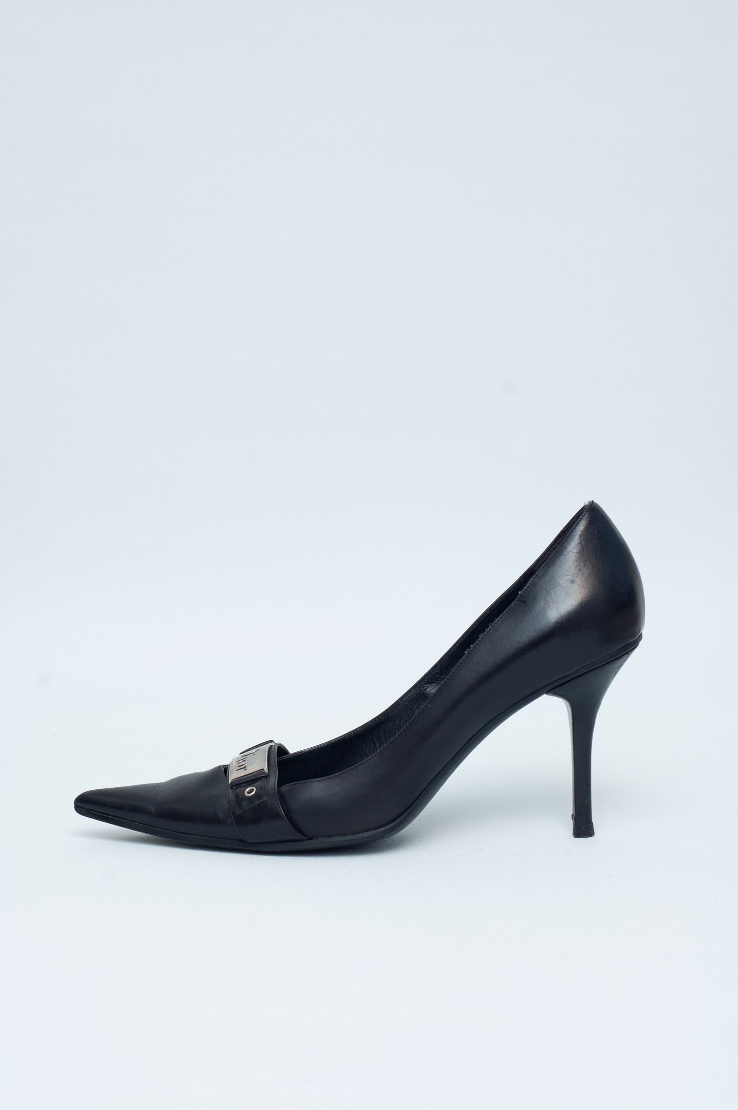 DIOR JOHN GALLIANO BLACK HEELS