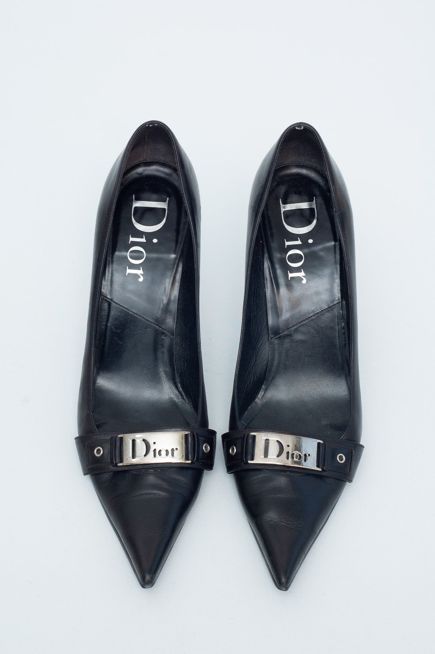 DIOR JOHN GALLIANO BLACK HEELS