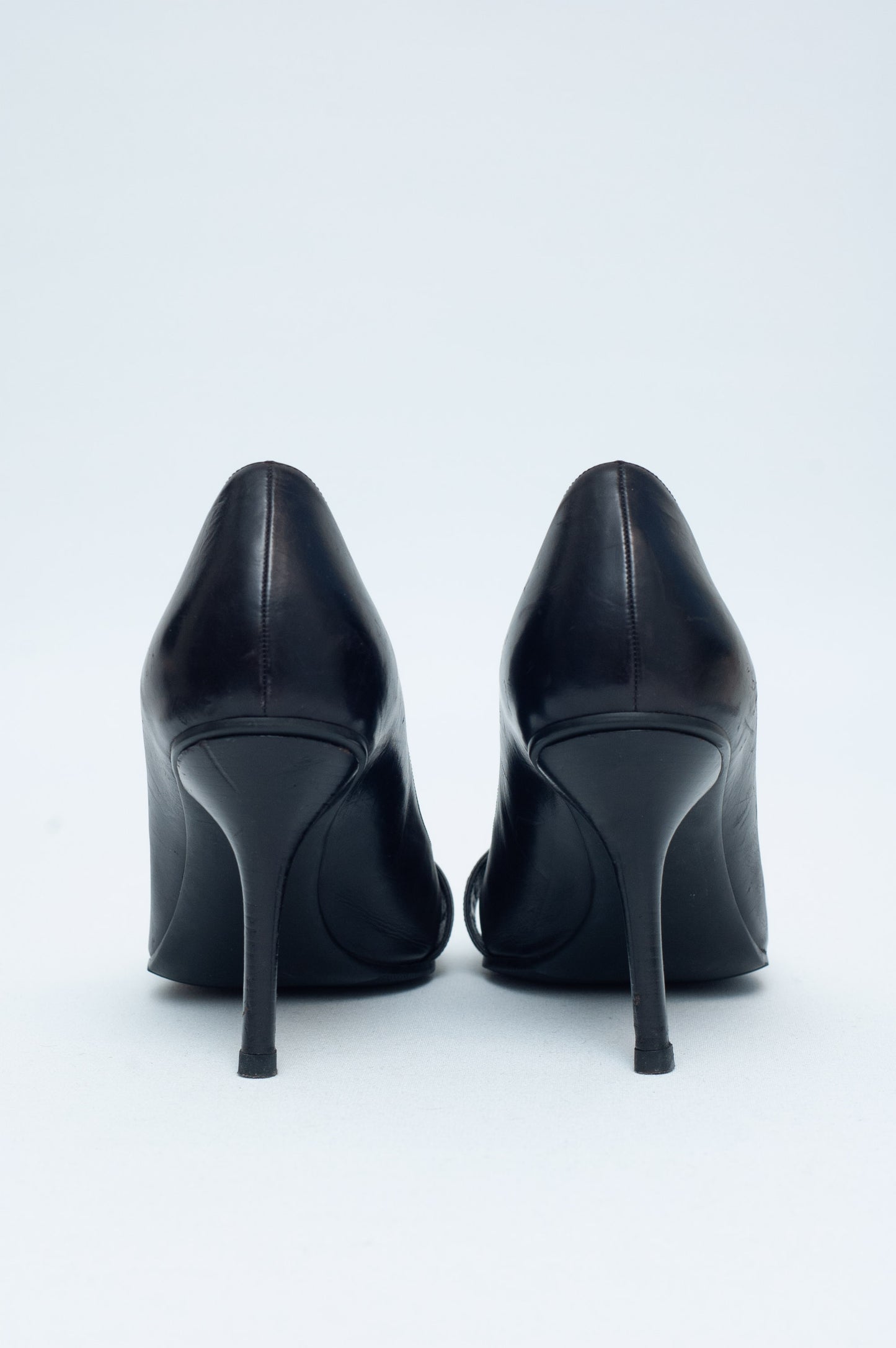 DIOR JOHN GALLIANO BLACK HEELS