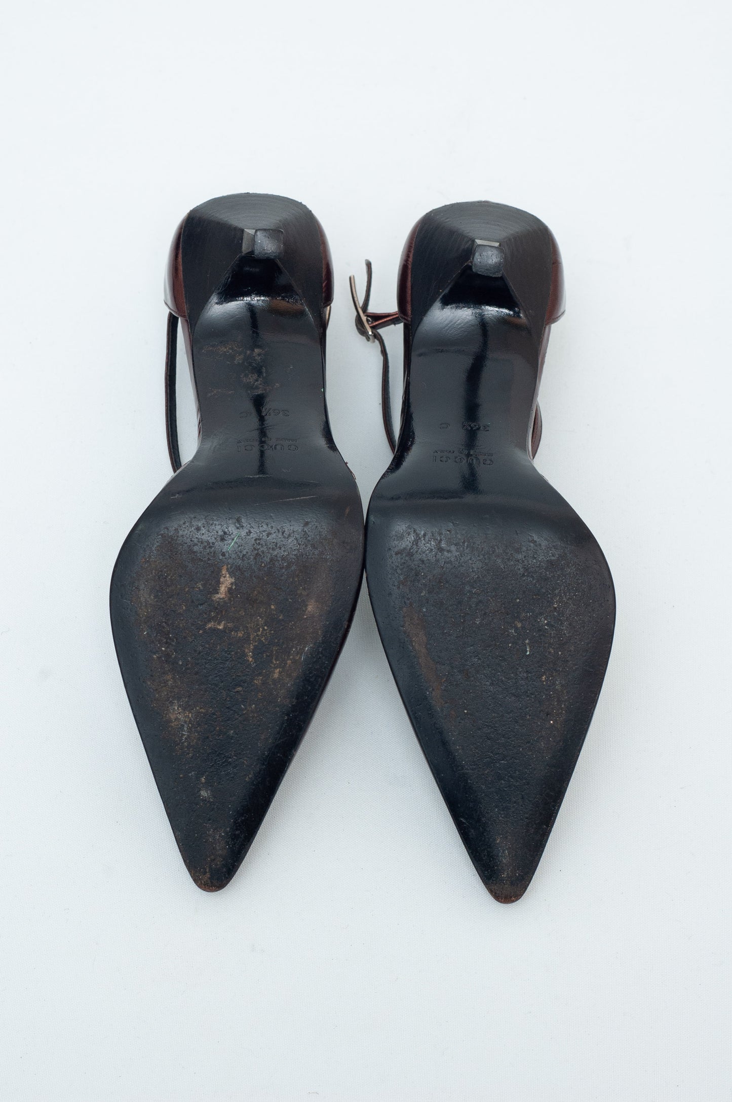 GUCCI FW 1997 BOMBSHELL HEELS