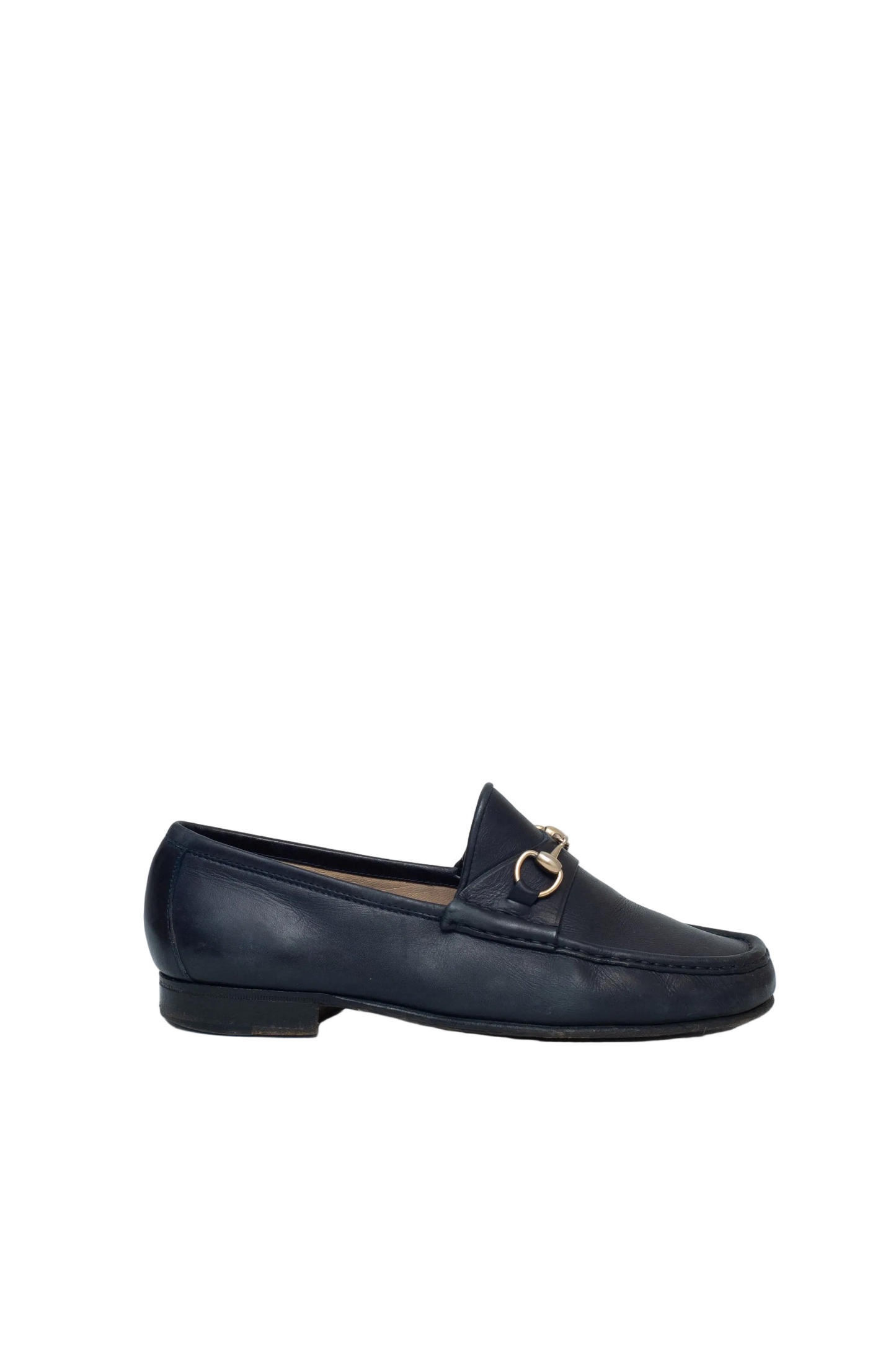 GUCCI NAVY LOAFERS