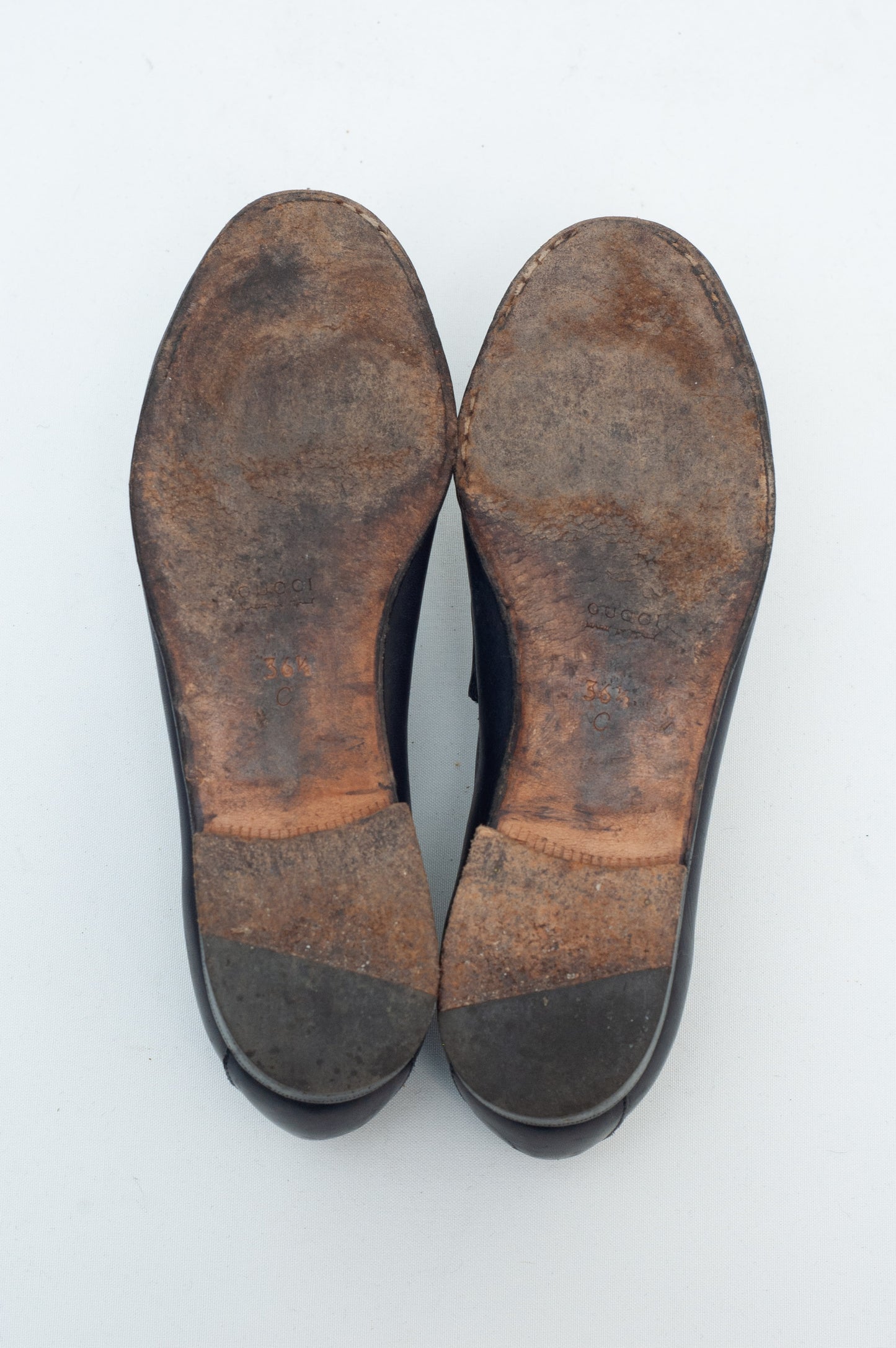 GUCCI NAVY LOAFERS