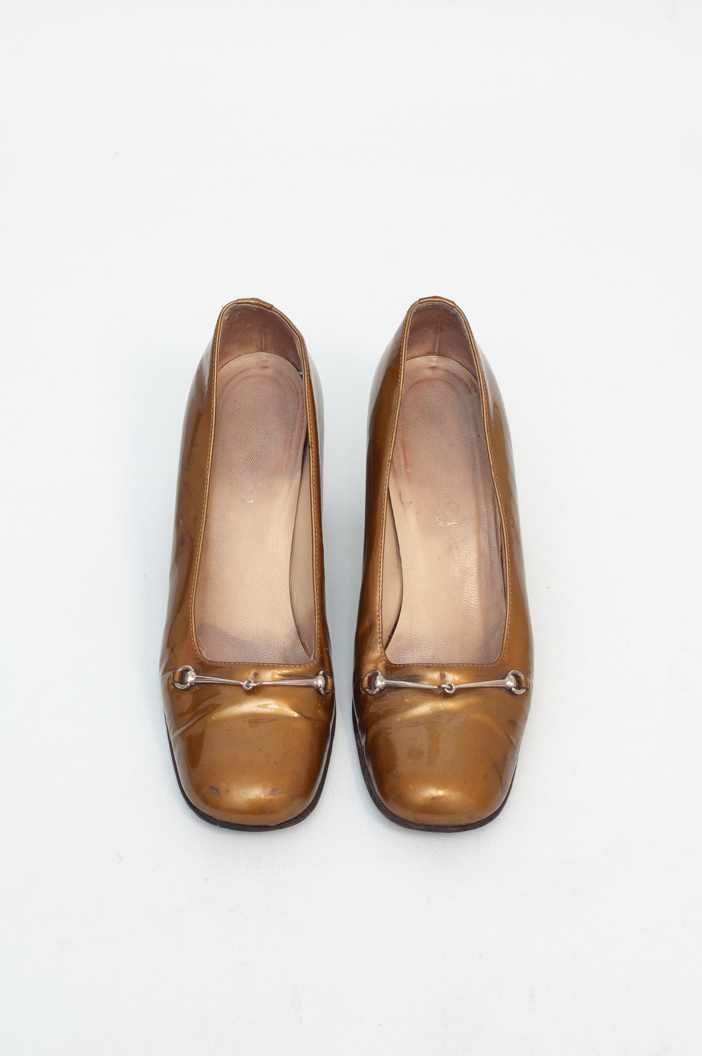 GUCCI FW 1995 HORSEBIT HEELS