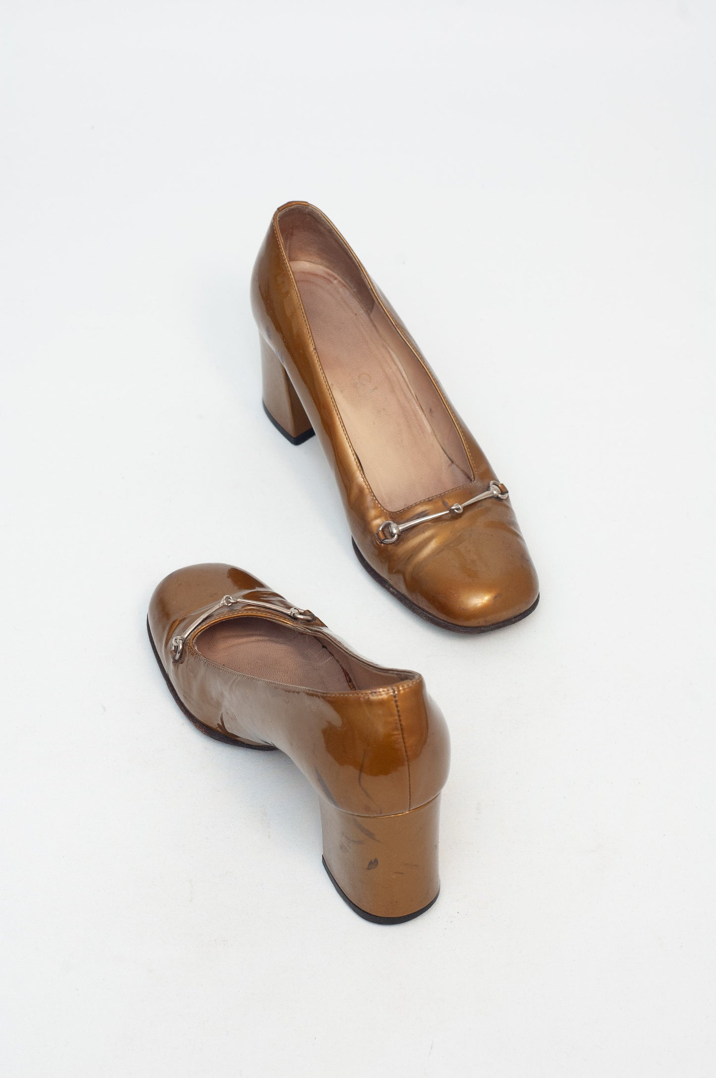 GUCCI FW 1995 HORSEBIT HEELS