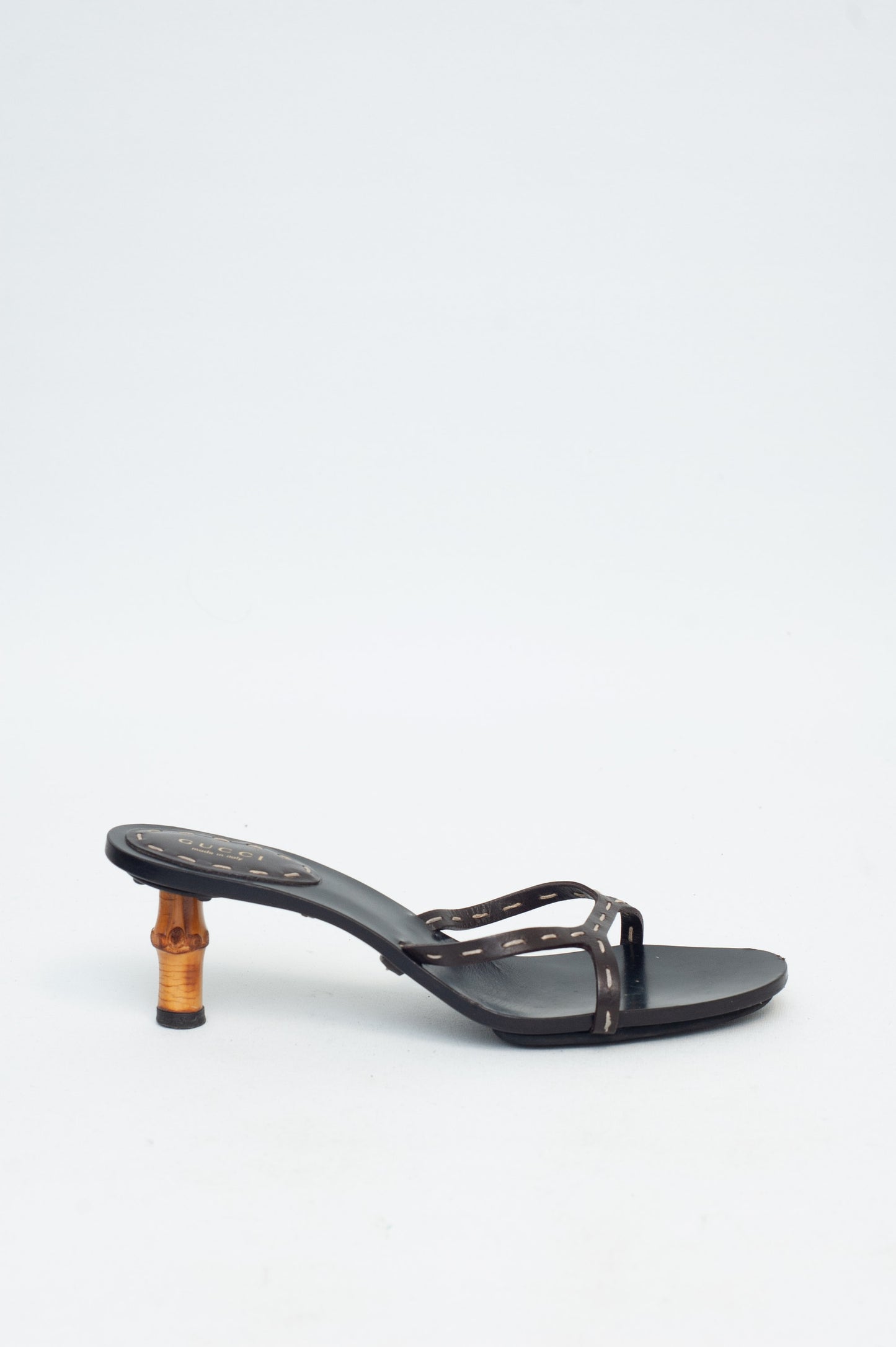 GUCCI SS 2002 BAMBOO SABOT