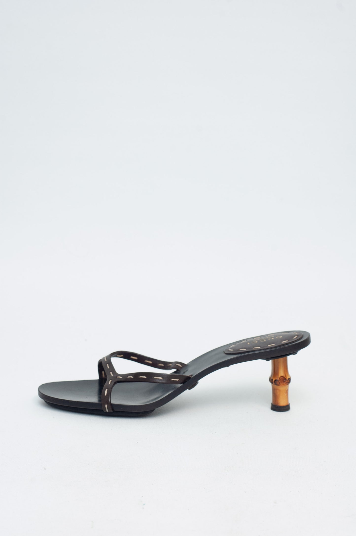 GUCCI SS 2002 BAMBOO SABOT