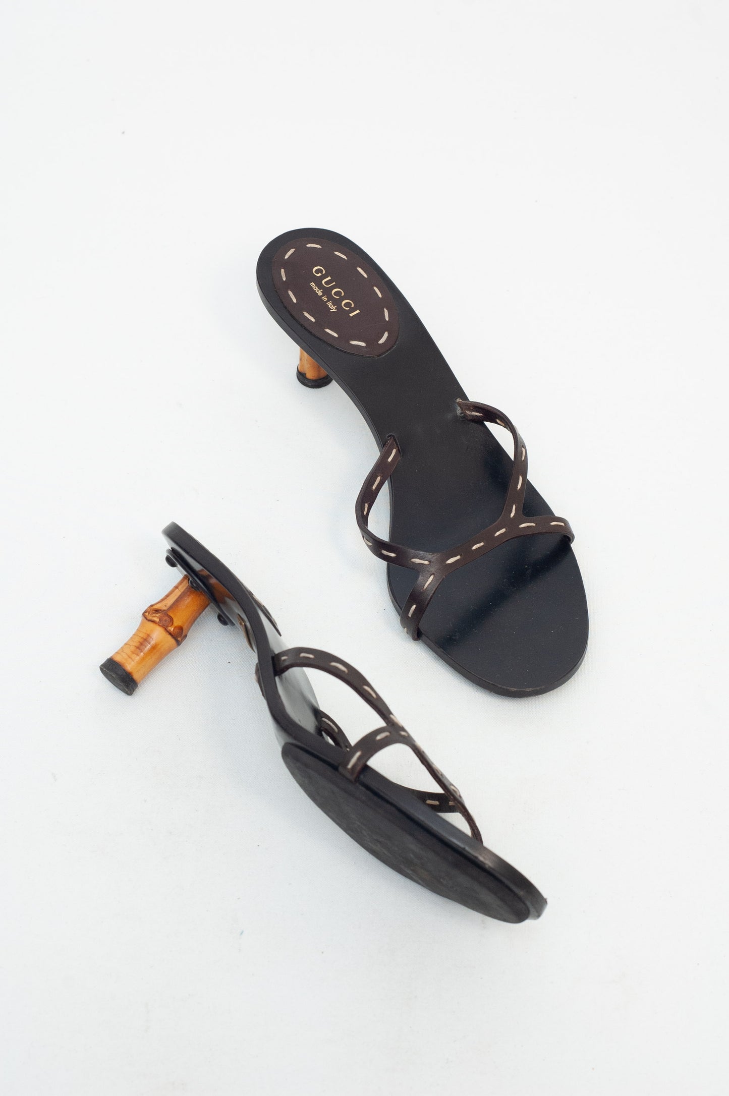 GUCCI SS 2002 BAMBOO SABOT
