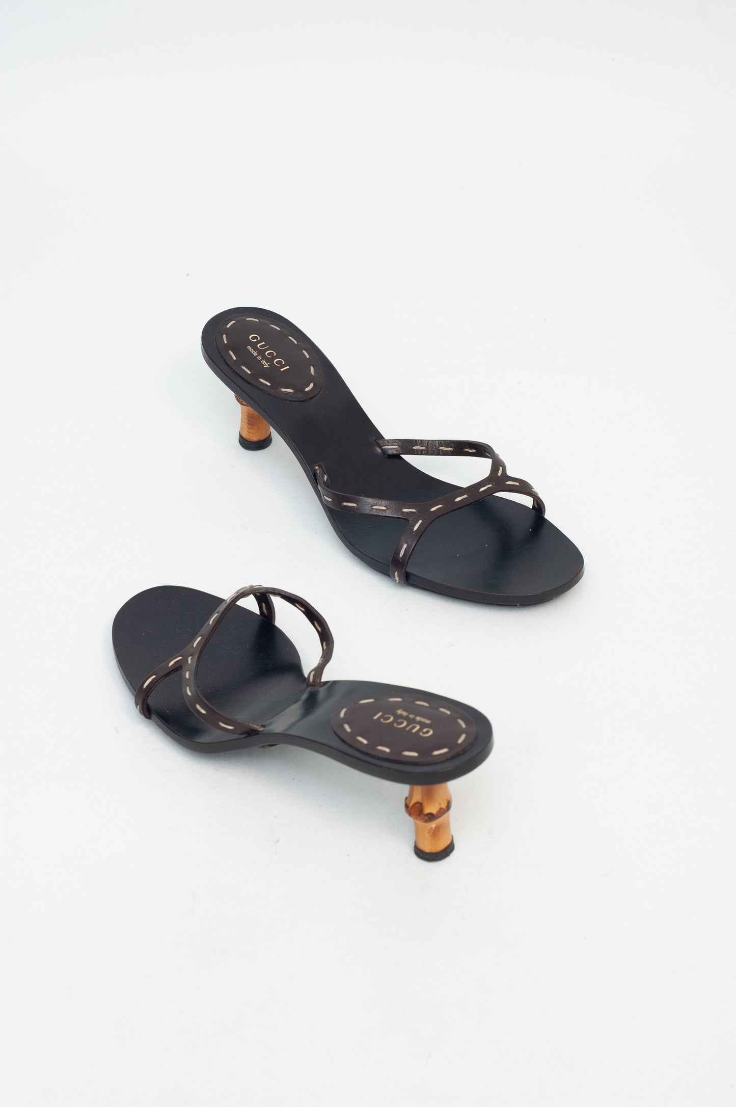 GUCCI SS 2002 BAMBOO SABOT