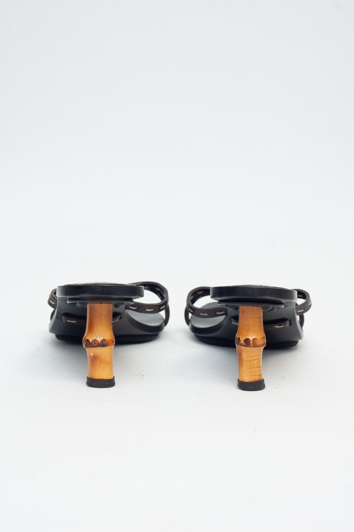 GUCCI SS 2002 BAMBOO SABOT