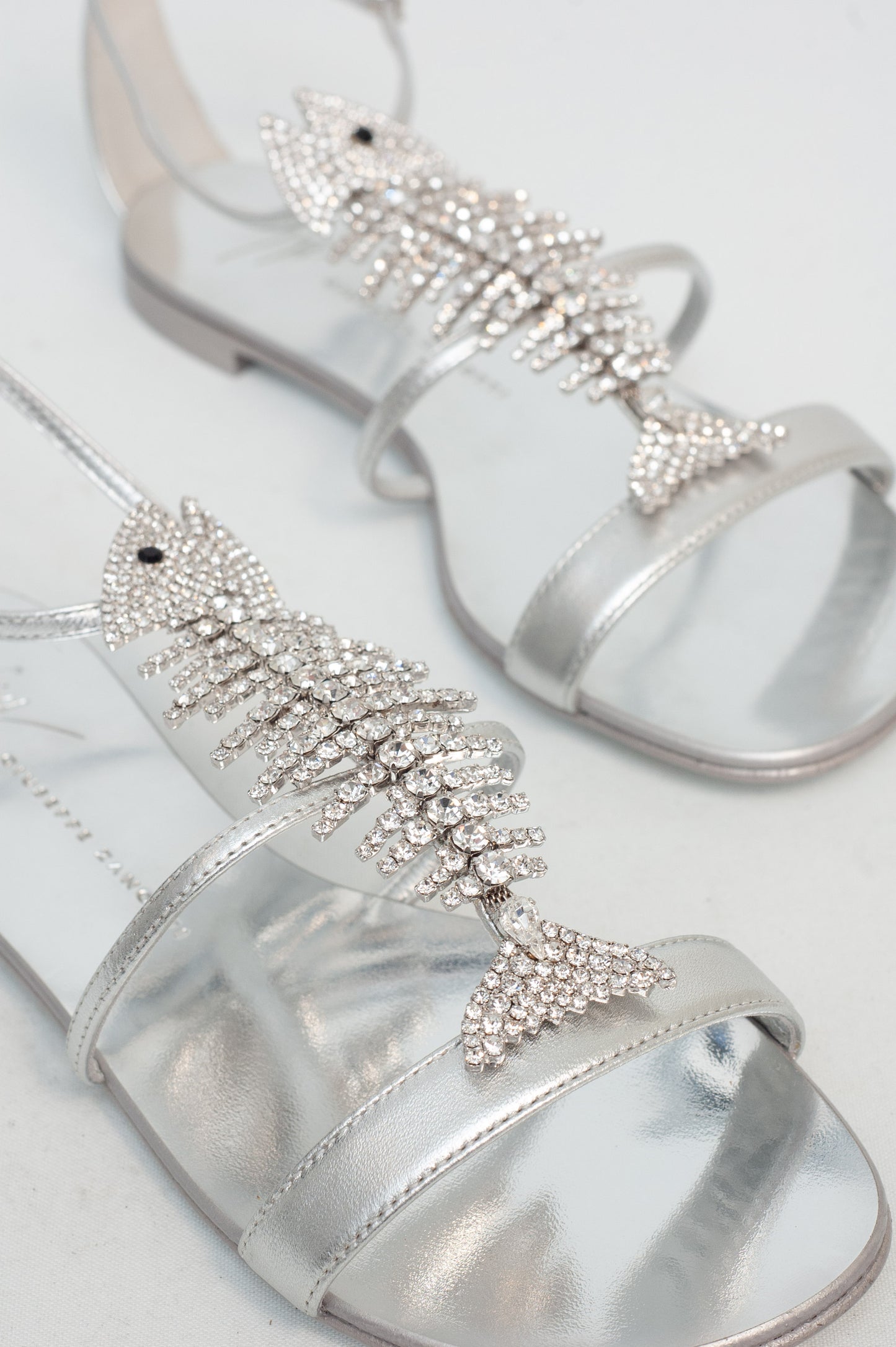 ZANOTTI FISHBONE SANDALS