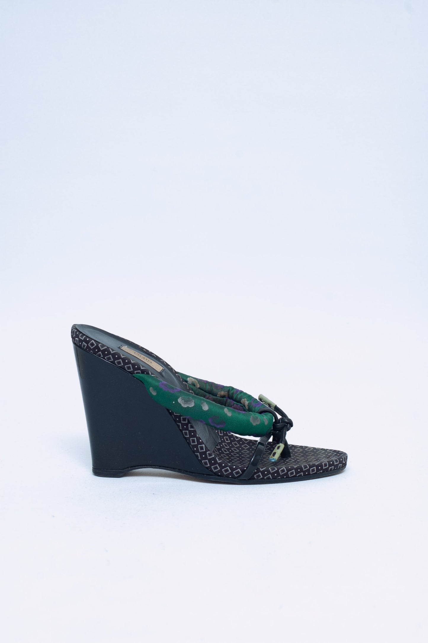 PRADA SS 2003 KIMONO WEDGES