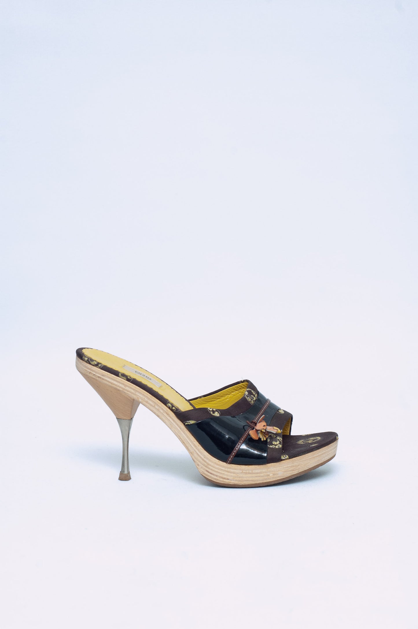 PRADA SS 2003 KIMONO HEELS