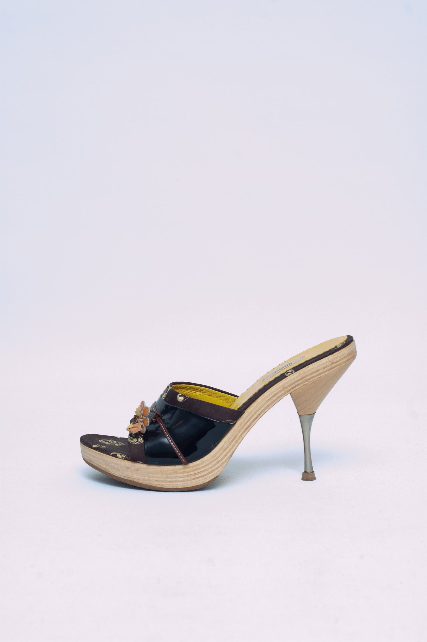 PRADA SS 2003 KIMONO HEELS