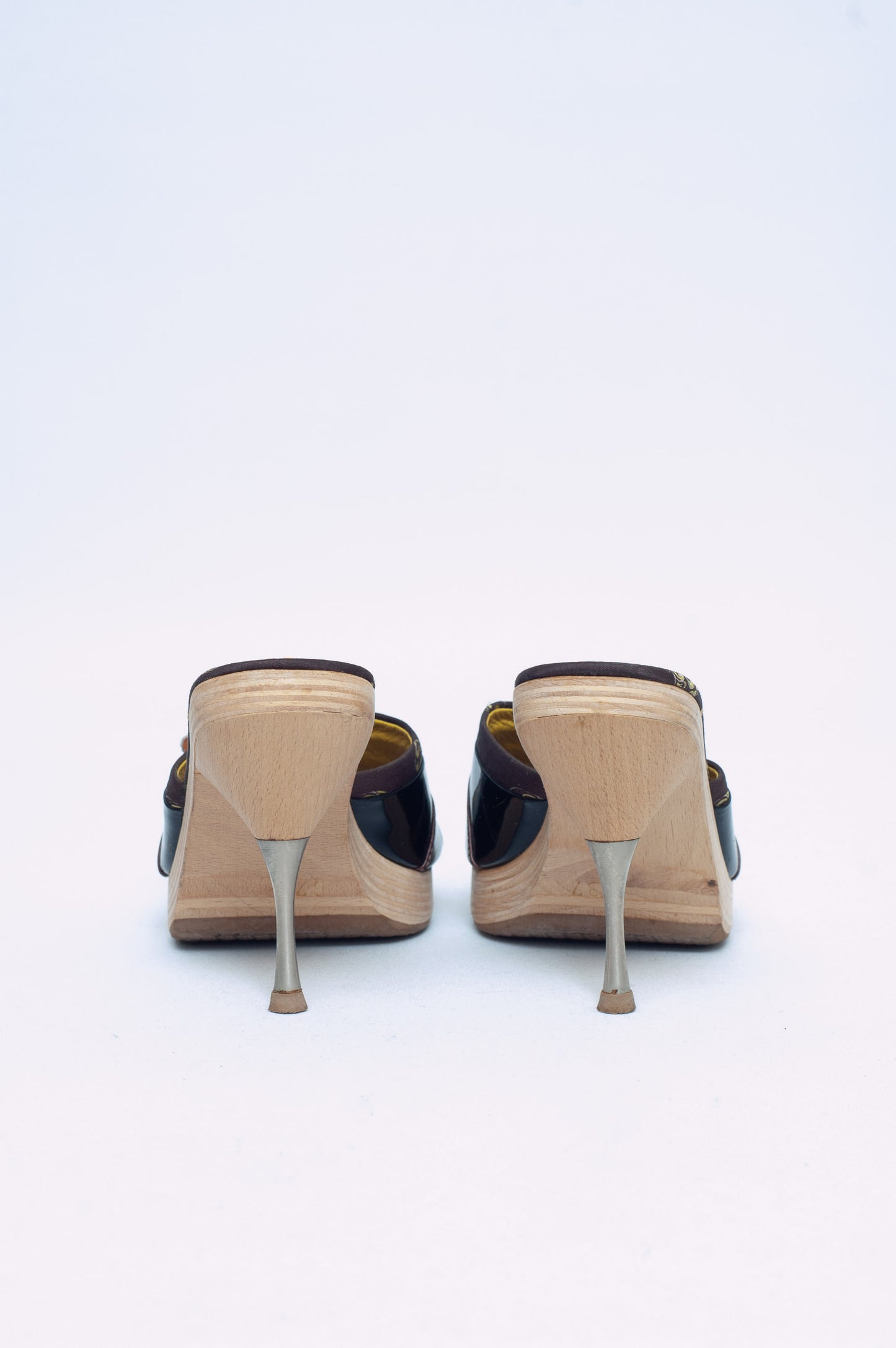 PRADA SS 2003 KIMONO HEELS