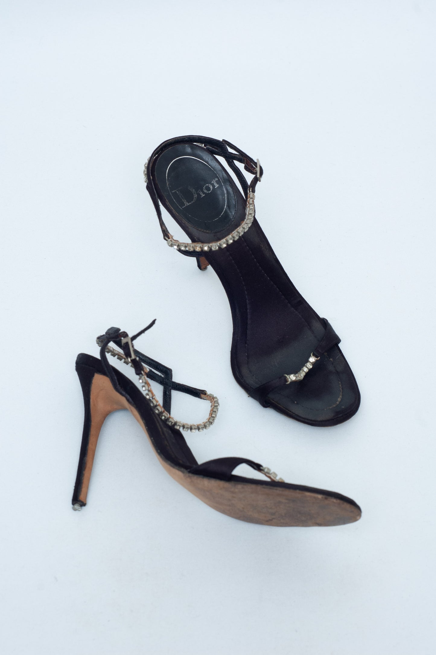 DIOR RHINESTONES HEELS