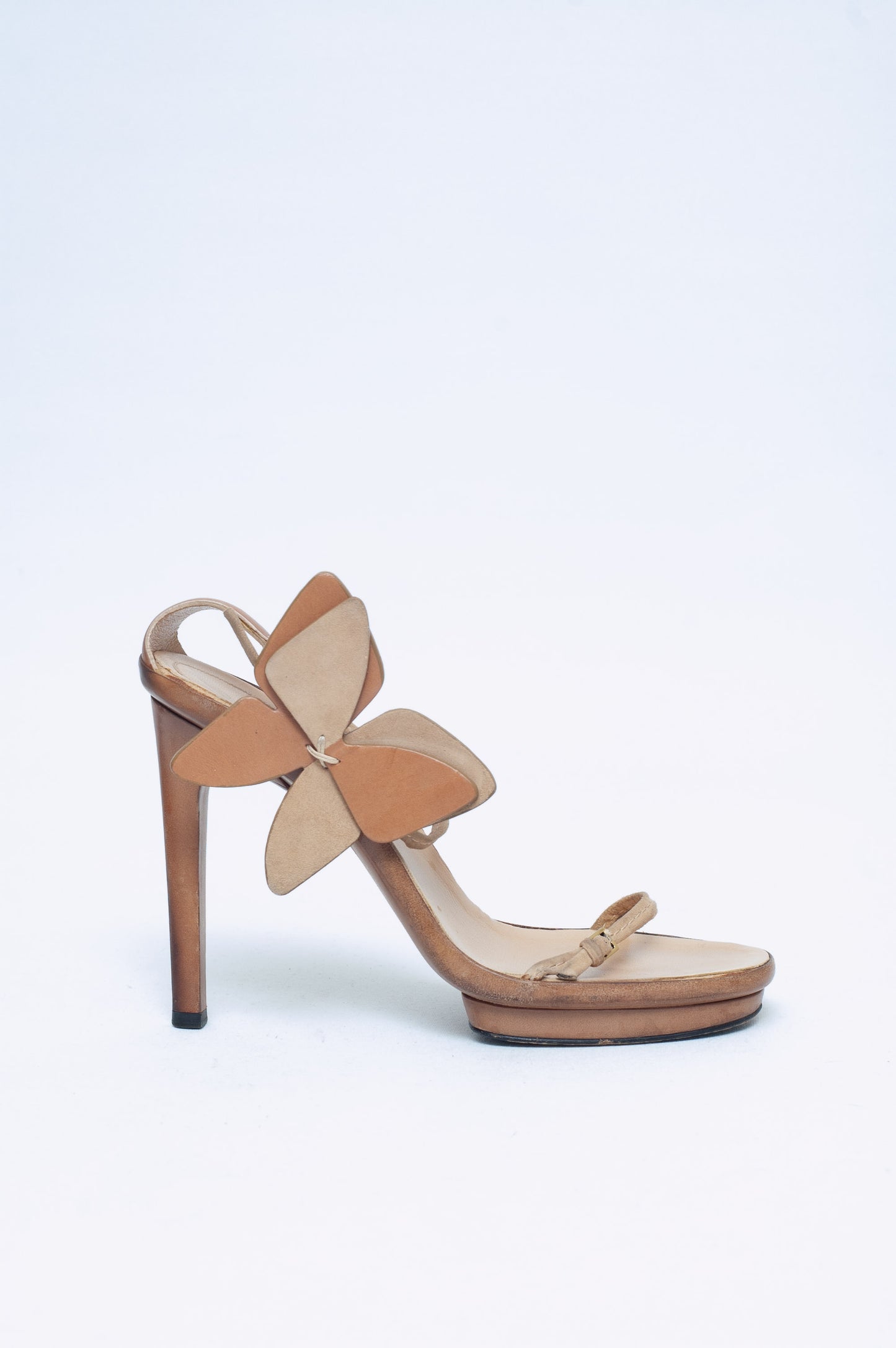 GUCCI SS 2002 BUTTERFLY HEELS