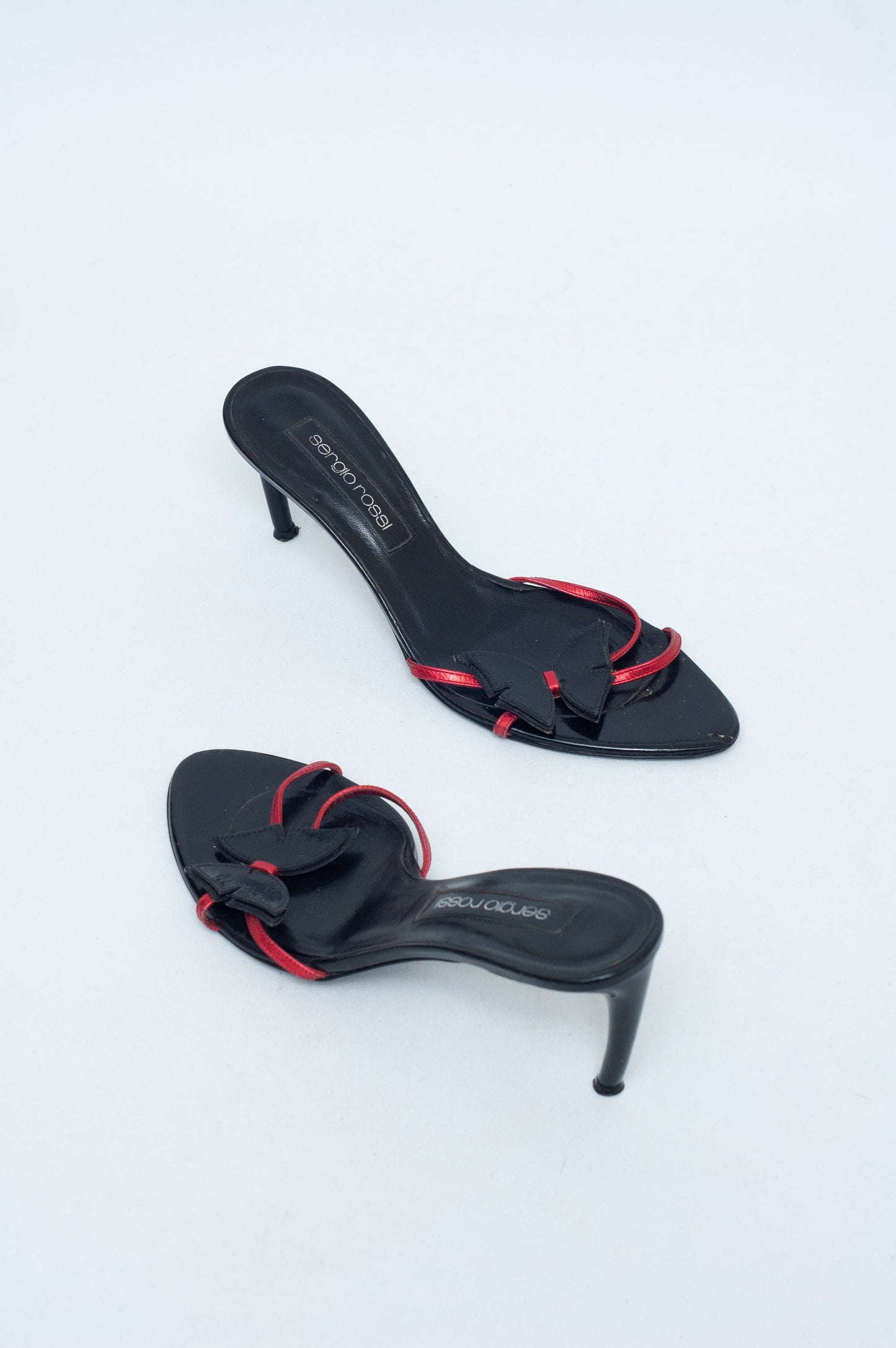 SERGIO ROSSI BUTTERFLY HEELS