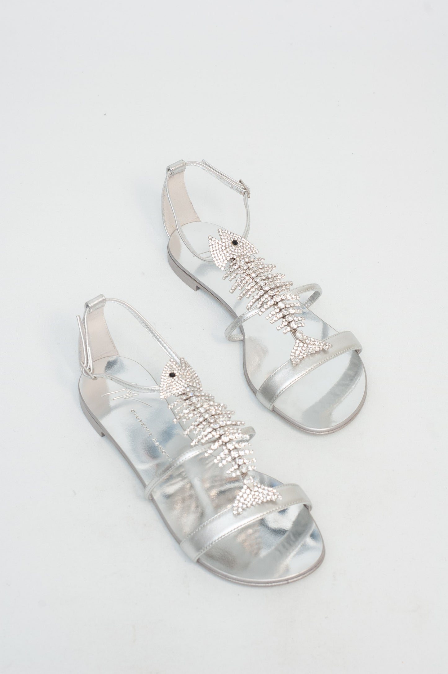 ZANOTTI FISHBONE SANDALS