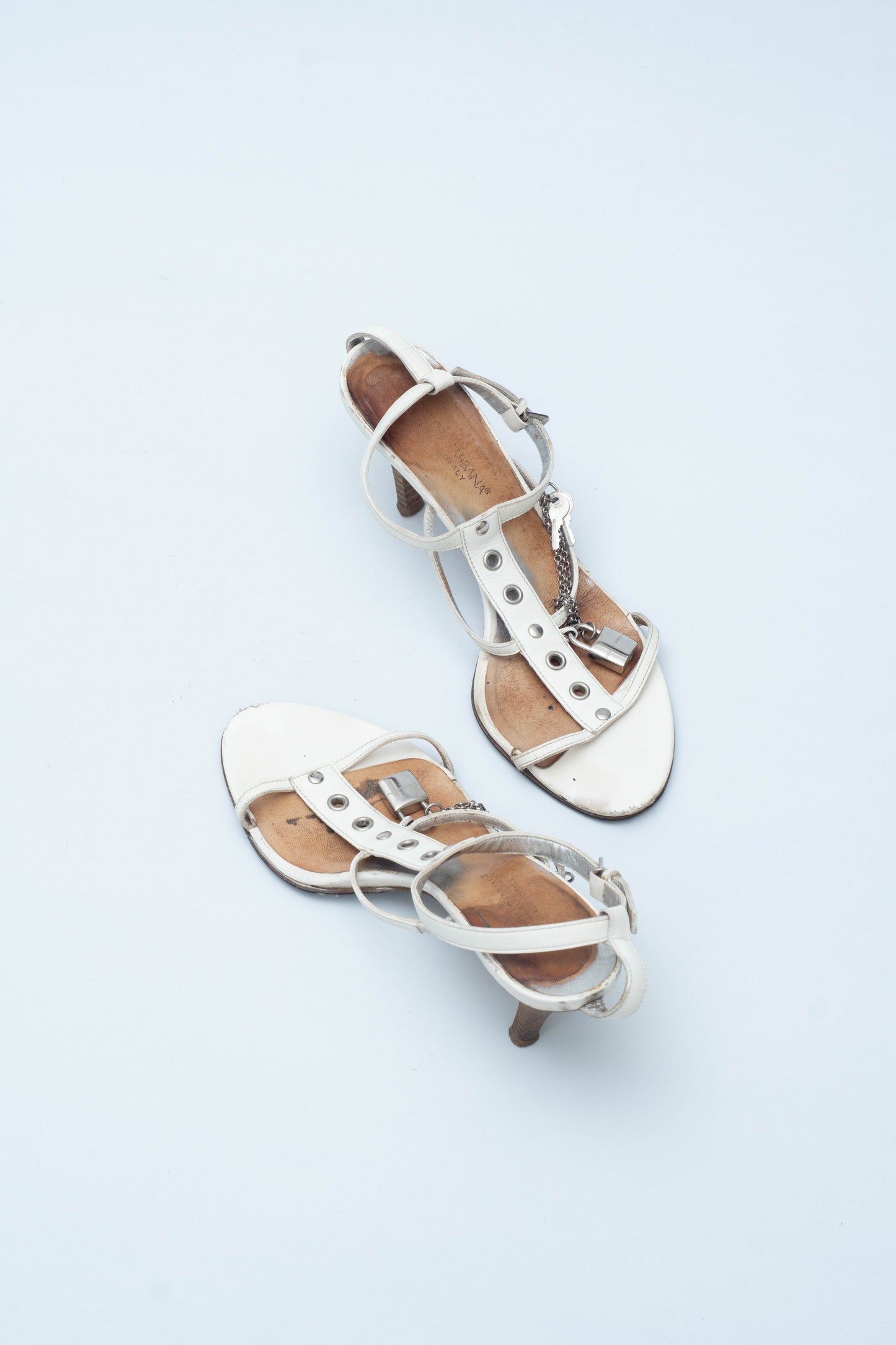 DOLCE & GABBANA SS 2003 LOCK SANDALS