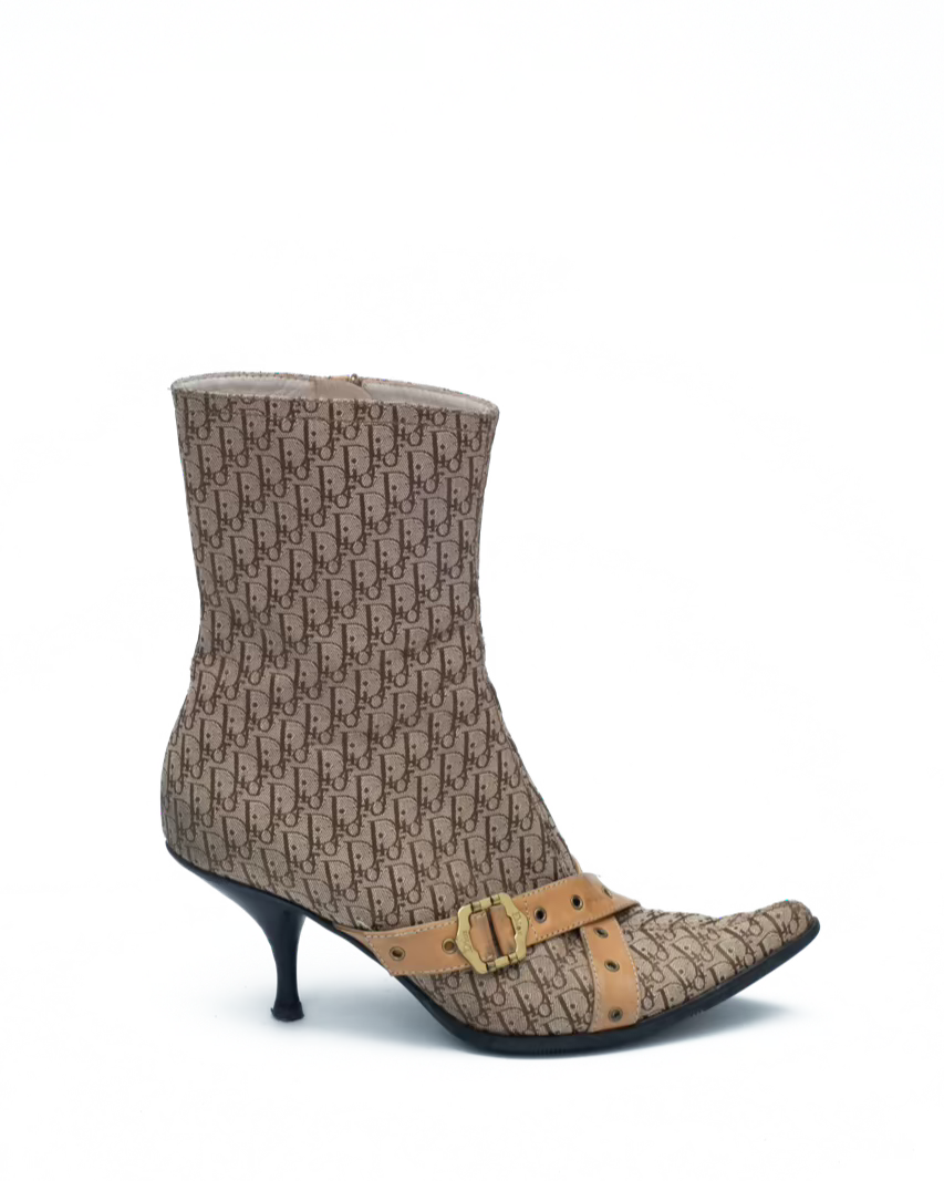 DIOR MONOGRAM BOOTS