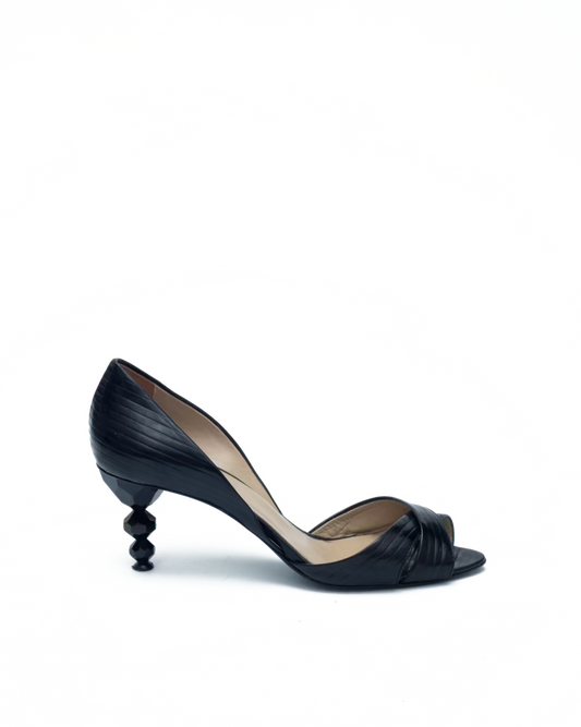 LE SILLA BLACK HEELS