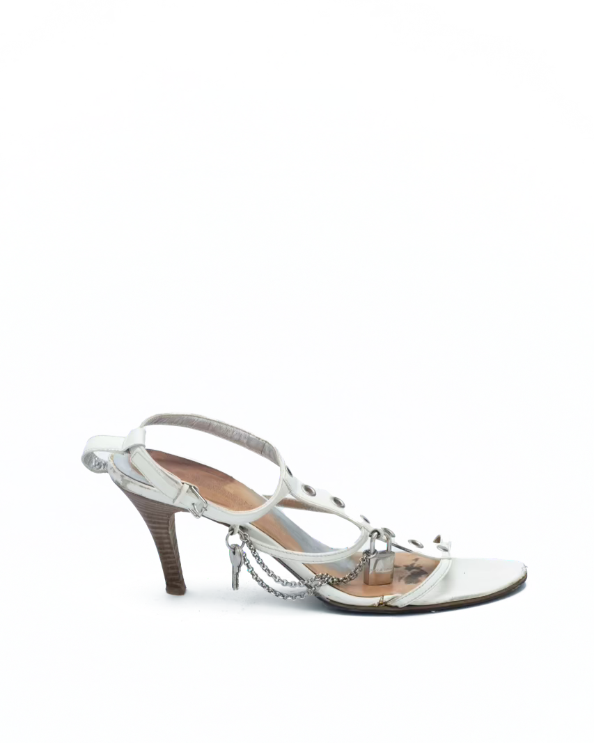 DOLCE & GABBANA SS 2003 LOCK SANDALS