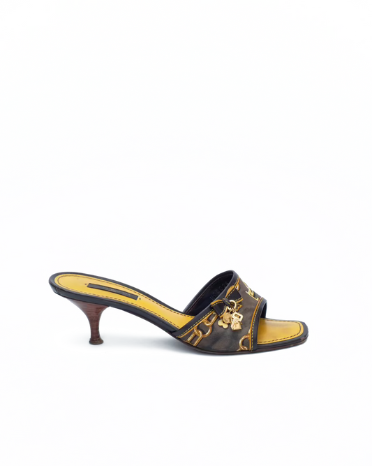 LOUIS VUITTON CHARMS MULES