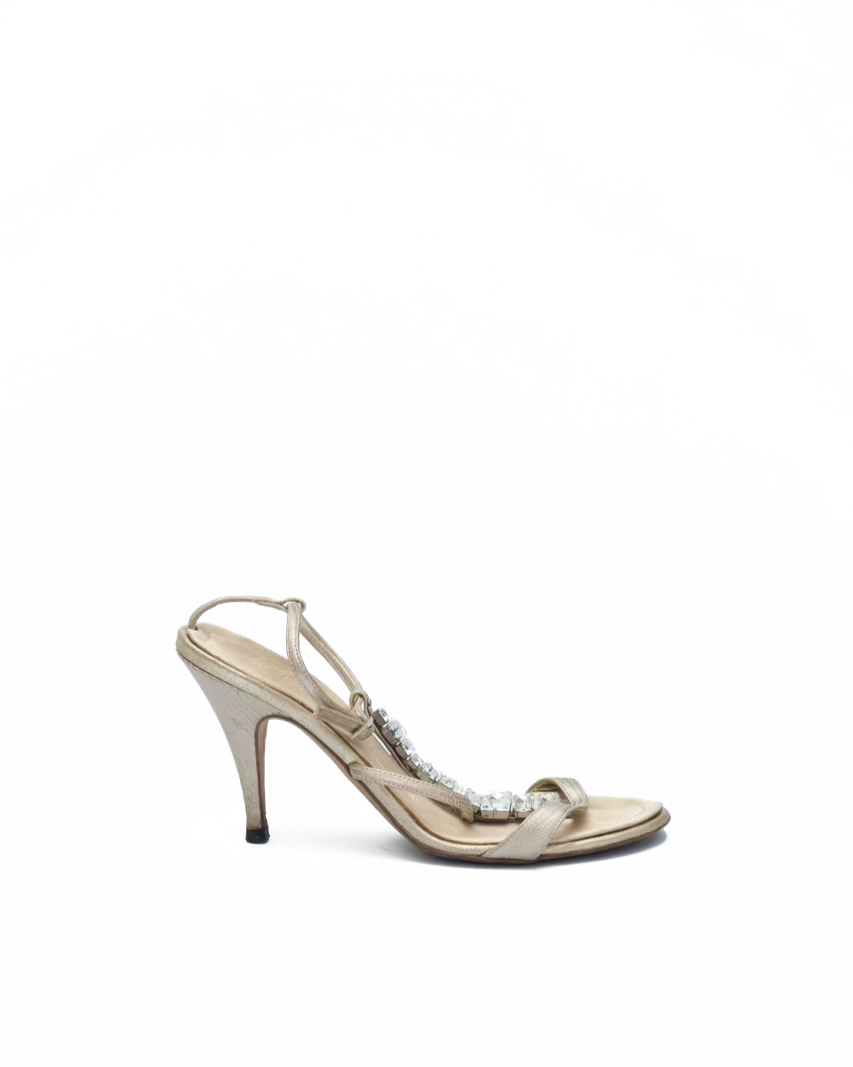 ZANOTTI RHINESTONES SANDALS