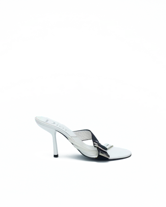DIOR SS 2003 WHITE SANDALS