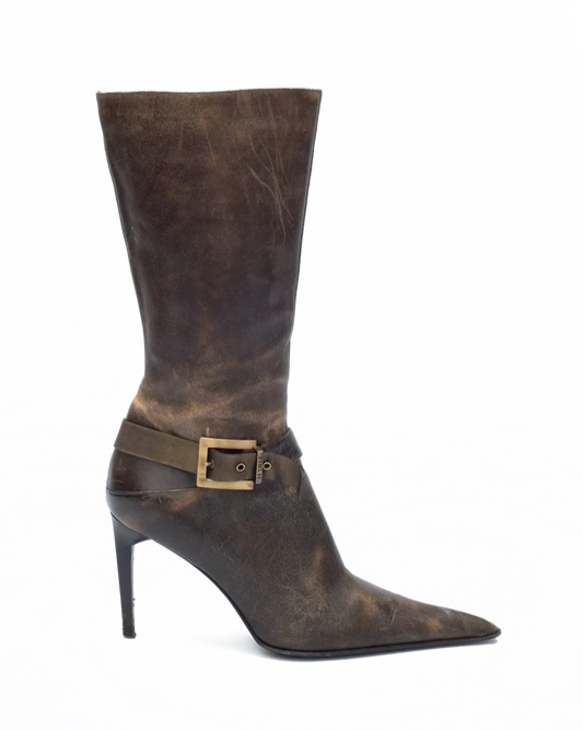 LE SILLA BROWN BOOTS