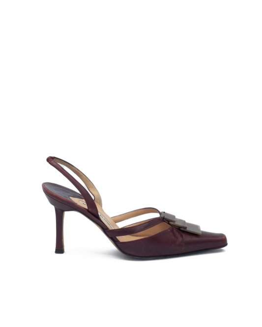 MANOLO BLAHNIK SLINGBACKS